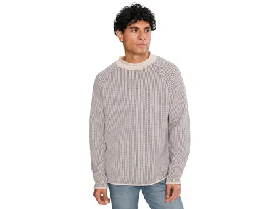 L.l.bean L. L.bean Double L Sweater Rollneck Bird's-eye Men's Clothing Oatmeal Birdseye: 2xl, Cotton In Gray