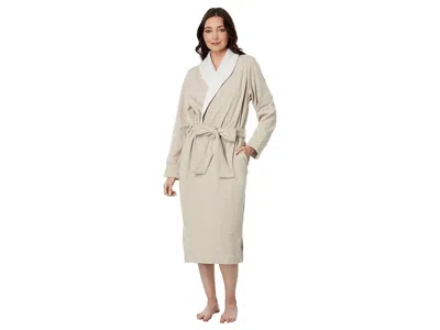 L.l.bean L. L.bean Dream Fleece Robe Women's Clothing Ledge Heather: Xl In Blue