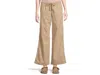 L.l.bean Lakewashed Pull-on Wide Leg Pants In Brown