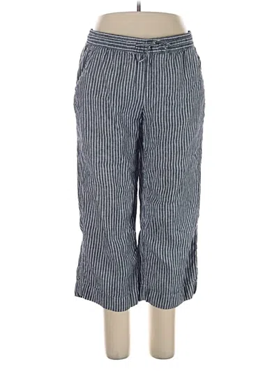 Pre-owned L.l.bean Linen Pants In Blue