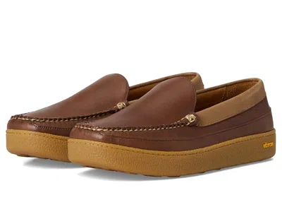 L.l.bean Lodge Moc Vibram Slippers In Brown