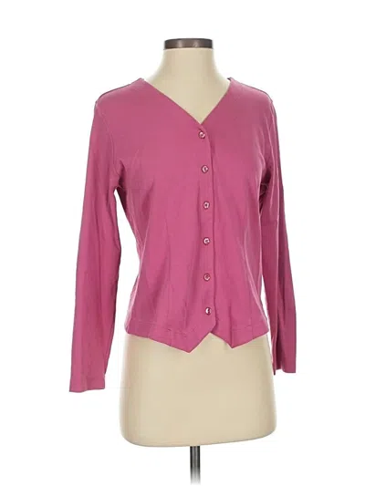 Pre-owned L.l.bean Long Sleeve Blouse In Pink