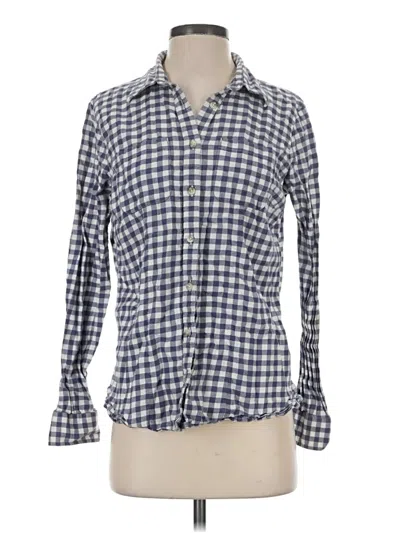 Pre-owned L.l.bean Long Sleeve Button Down Shirt In Blue