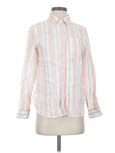 Pre-owned L.l.bean Long Sleeve Button Down Shirt In Pink