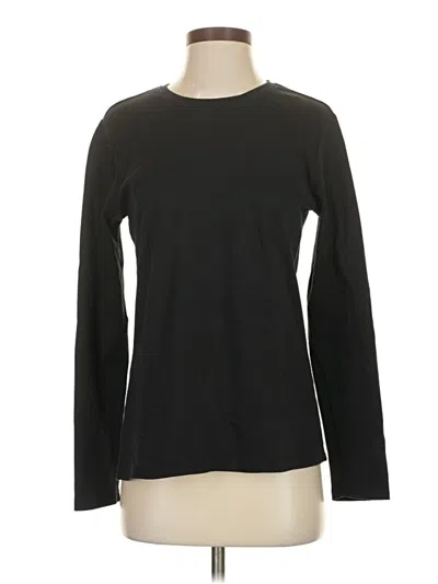 Pre-owned L.l.bean Long Sleeve T-shirt In Black