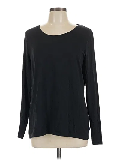 Pre-owned L.l.bean Long Sleeve T-shirt In Black