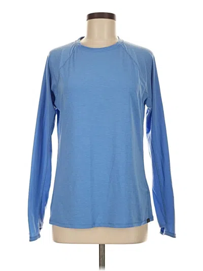 Pre-owned L.l.bean Long Sleeve T-shirt In Blue
