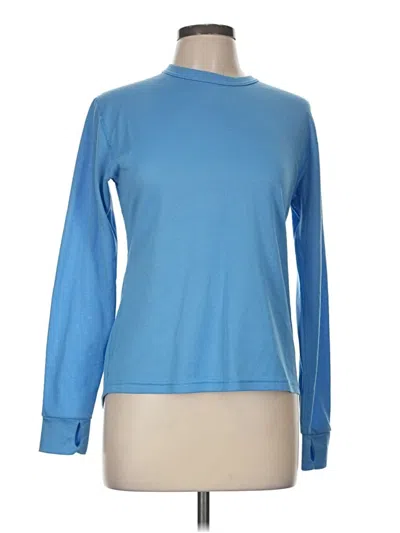 Pre-owned L.l.bean Long Sleeve T-shirt In Blue