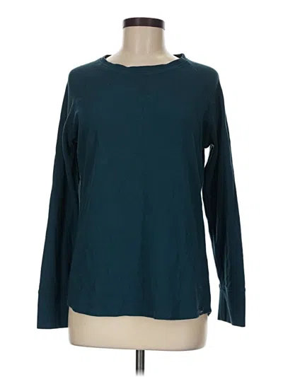 Pre-owned L.l.bean Long Sleeve T-shirt In Blue