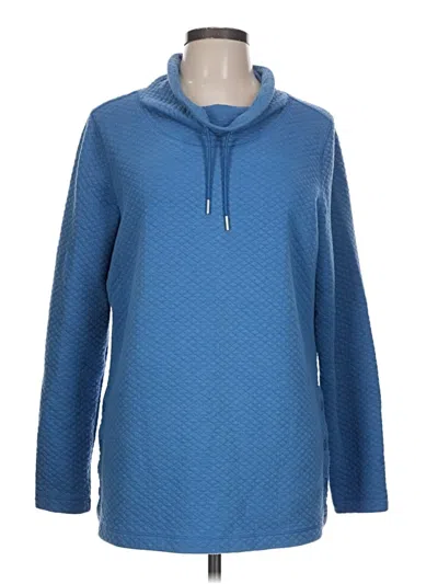 Pre-owned L.l.bean Long Sleeve T-shirt In Blue