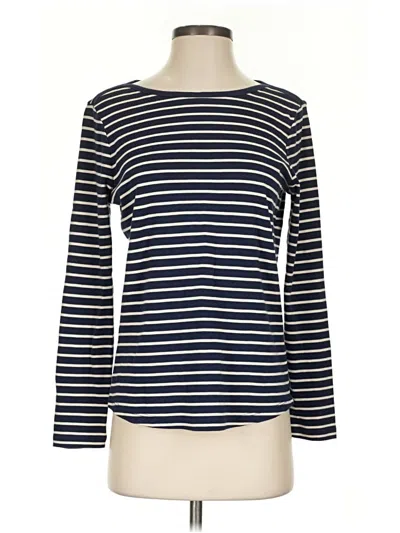 Pre-owned L.l.bean Long Sleeve T-shirt In Blue