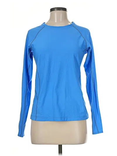 Pre-owned L.l.bean Long Sleeve T-shirt In Blue