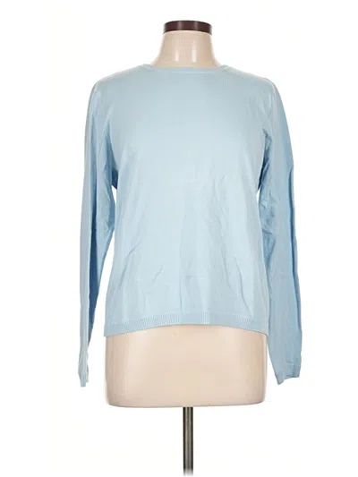 Pre-owned L.l.bean Long Sleeve T-shirt In Blue