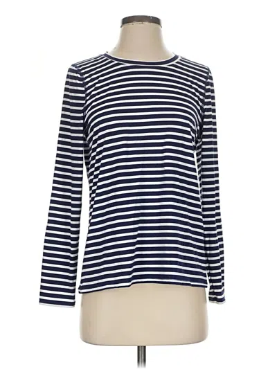 Pre-owned L.l.bean Long Sleeve T-shirt In Blue