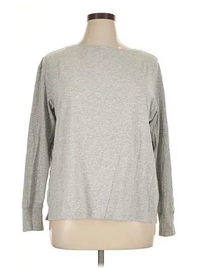 Pre-owned L.l.bean Long Sleeve T-shirt In Gray