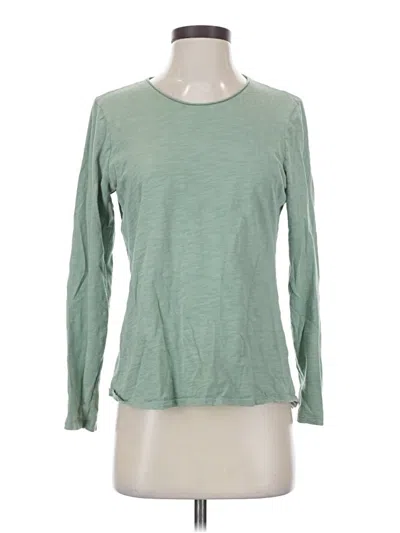 Pre-owned L.l.bean Long Sleeve T-shirt In Green