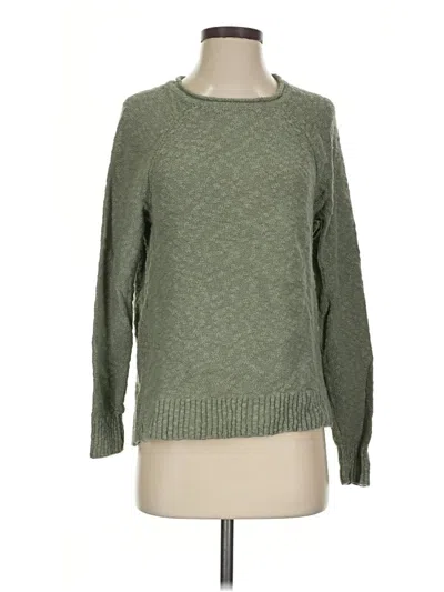 Pre-owned L.l.bean Long Sleeve T-shirt In Green