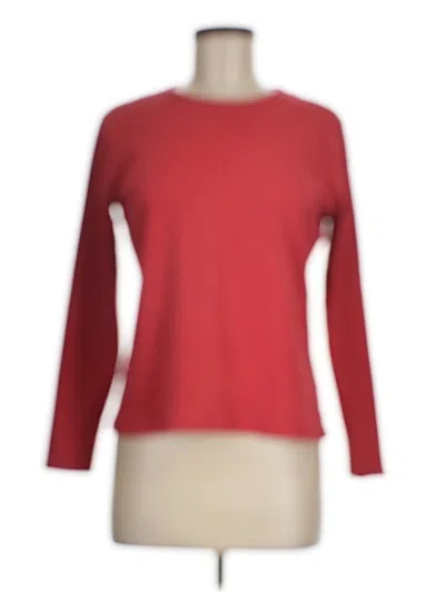 Pre-owned L.l.bean Long Sleeve T-shirt In Red