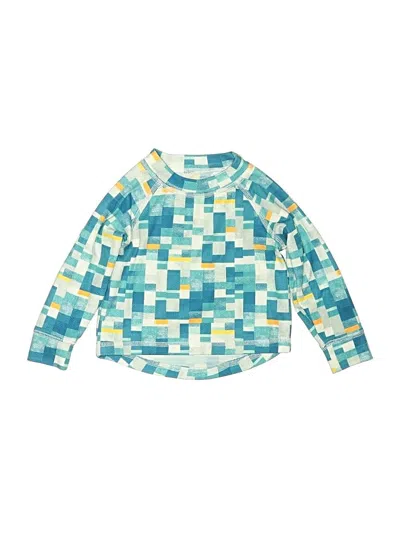 Pre-owned L.l.bean Kids' Long Sleeve T-shirt In Teal