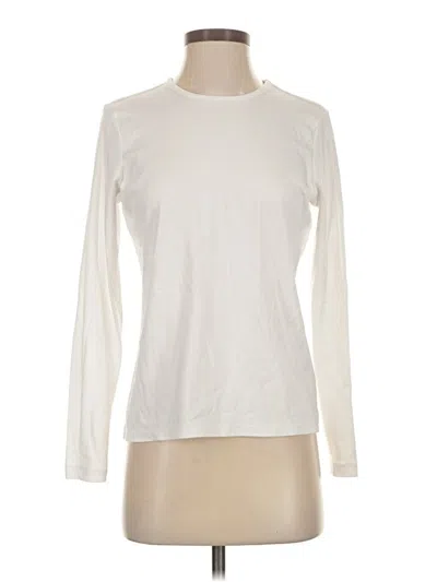 Pre-owned L.l.bean Long Sleeve T-shirt In White