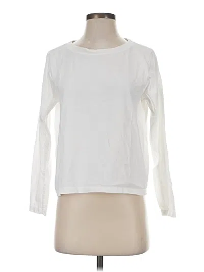 Pre-owned L.l.bean Long Sleeve T-shirt In White