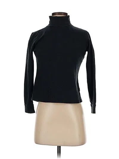 Pre-owned L.l.bean Long Sleeve Turtleneck In Black