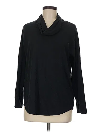 Pre-owned L.l.bean Long Sleeve Turtleneck In Black