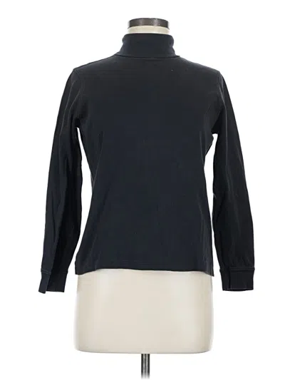 Pre-owned L.l.bean Long Sleeve Turtleneck In Black