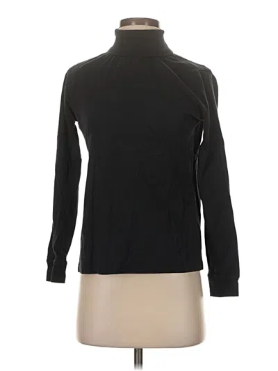 Pre-owned L.l.bean Long Sleeve Turtleneck In Black