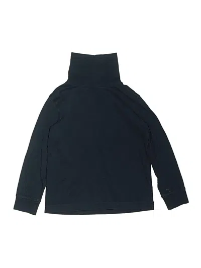 Pre-owned L.l.bean Kids' Long Sleeve Turtleneck In Black