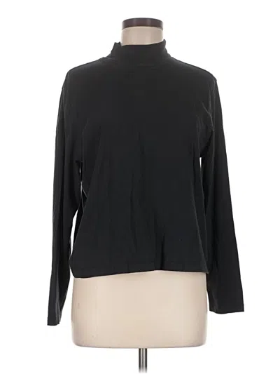 Pre-owned L.l.bean Long Sleeve Turtleneck In Black