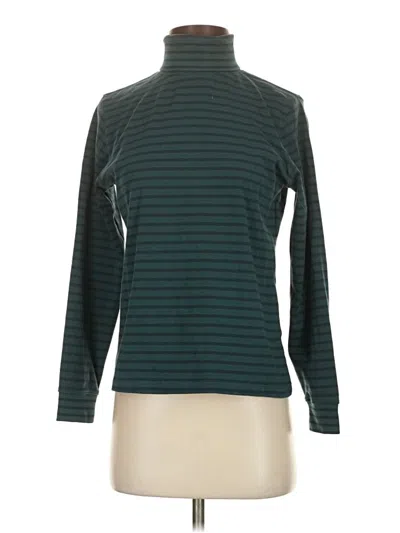 Pre-owned L.l.bean Long Sleeve Turtleneck In Blue