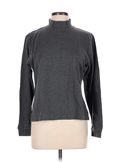 Pre-owned L.l.bean Long Sleeve Turtleneck In Gray
