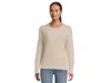 L.l.bean Midweight Cotton Slub Rollneck Pullover In Neutral