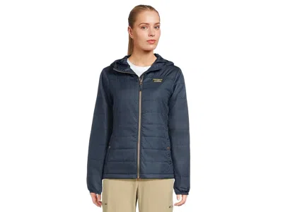 L.l.bean Mountain Classic Hooded Puffer In Blue