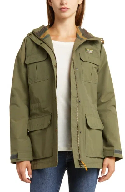L.l.bean Mountain Classic Water Resistant Jacket In Green