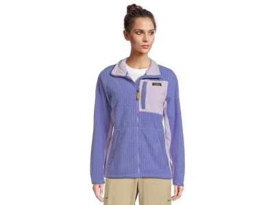 L.l.bean Mountain Classic Windproof Fleece Jacket In Purple