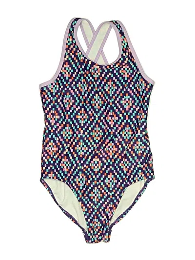 Pre-owned L.l.bean Kids' One Piece Swimsuit In Ivory
