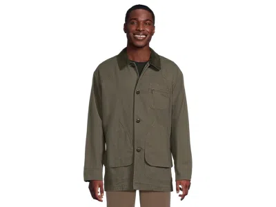 L.l.bean Original Cotton Field Coat In Green