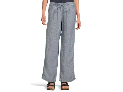 L.l.bean Premium Linen Breezy Pull-on Pants In Gray