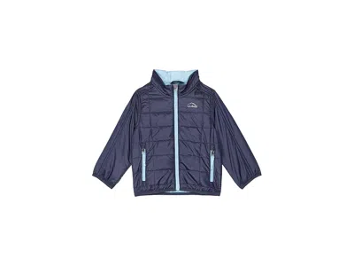 L.l.bean Primaloft Packaway Jacket (toddler) Kid's Clothing Carbon Navy : 2t, Polyester In Blue