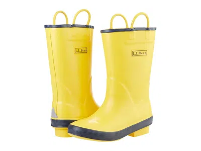 L.l.bean Puddle Stompers Rain Boots (toddler/little Kid) Kid's Shoes Bright Yellow : 9 Toddler Medium, Rubber