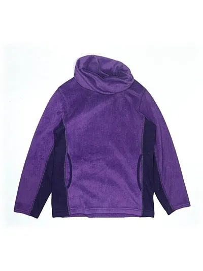 Pre-owned L.l.bean Kids' Pullover Hoodie In Purple