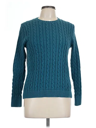 Pre-owned L.l.bean Pullover Sweater In Blue