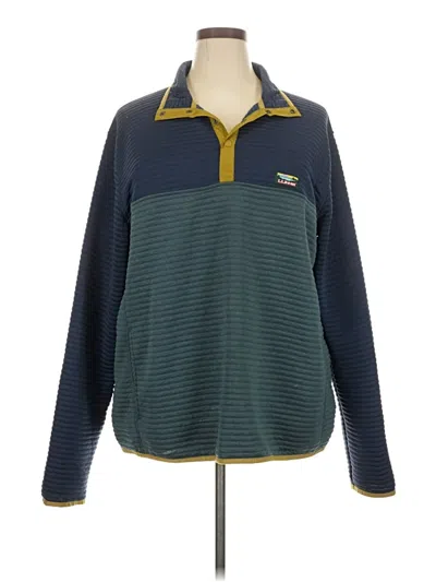 Pre-owned L.l.bean Pullover Sweater In Blue