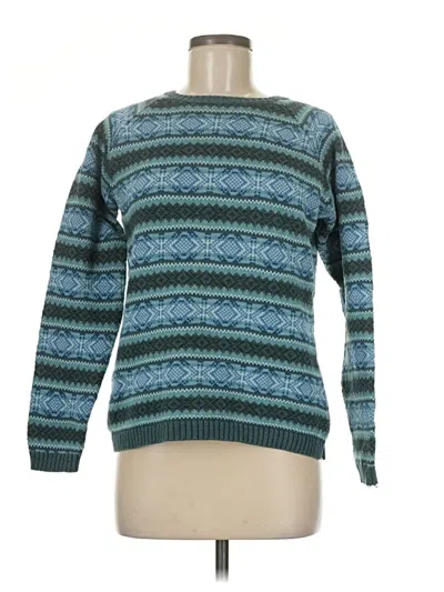 Pre-owned L.l.bean Pullover Sweater In Blue