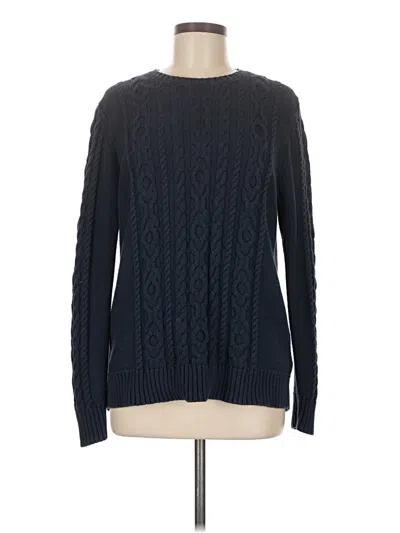 Pre-owned L.l.bean Pullover Sweater In Blue