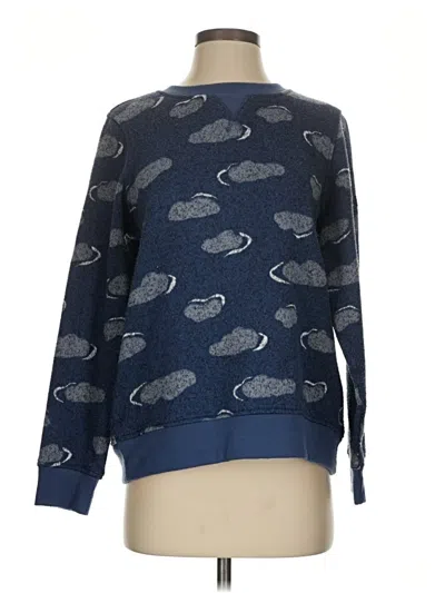 Pre-owned L.l.bean Pullover Sweater In Blue