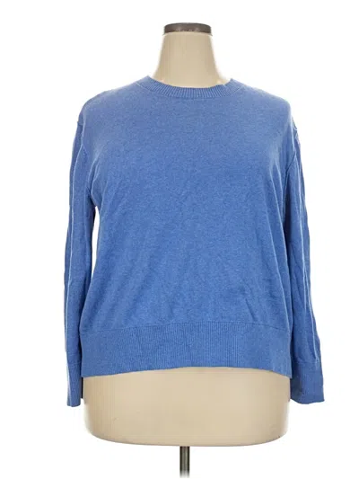 Pre-owned L.l.bean Pullover Sweater In Blue
