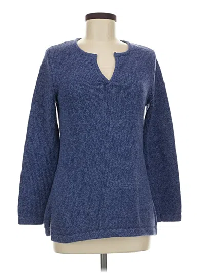 Pre-owned L.l.bean Pullover Sweater In Blue